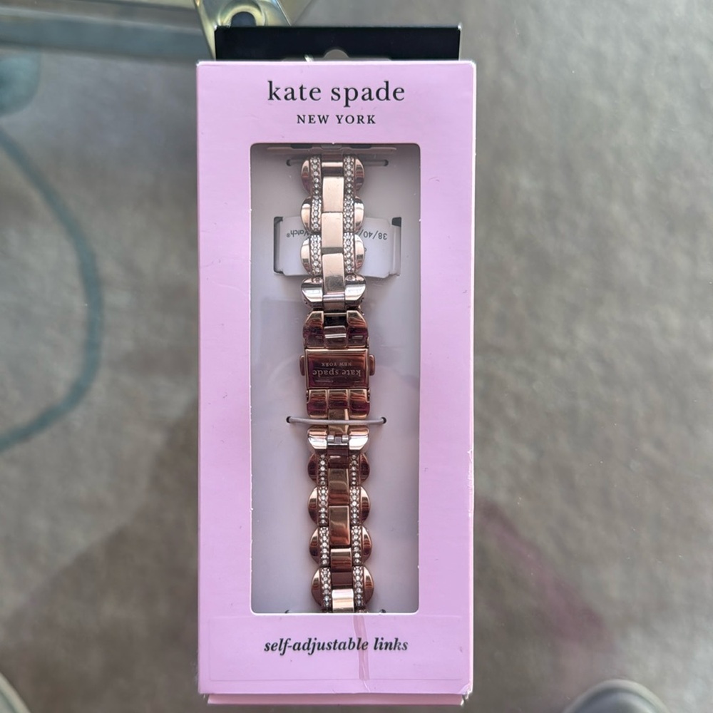 Kate Soade adjustable Apple Watch watch band. Never Worn!